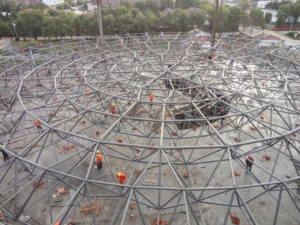 河津全民健身中心网架